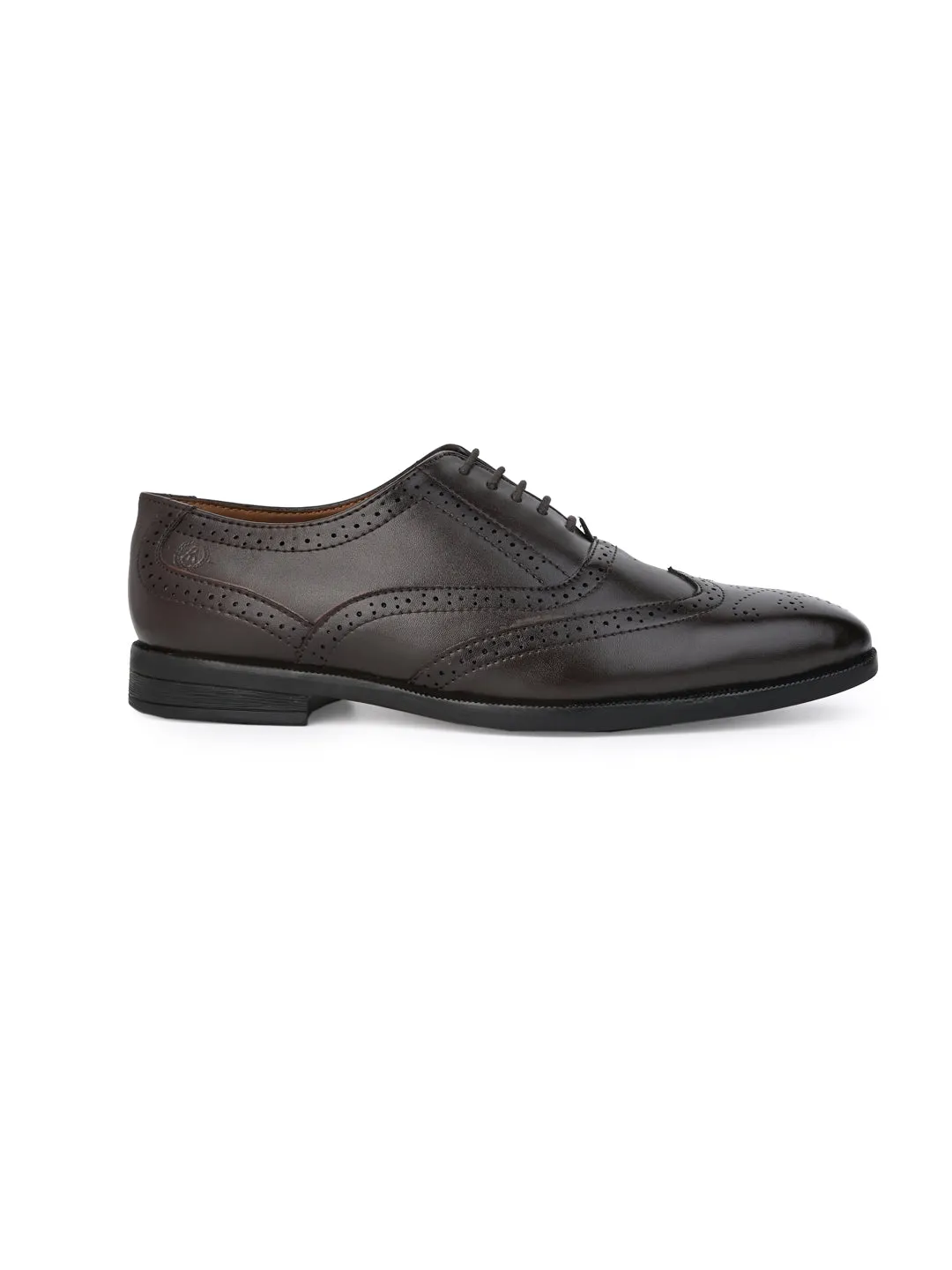 Alberto Torresi Brown formal Brogue Shoes