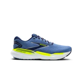 Brooks | Men's Glycerin GTS 21 Running Shoes - Blue/Peacoat/Lemon