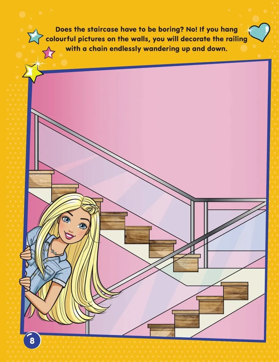 Dreamland Publications Barbie Dream House Decorate With Stickers