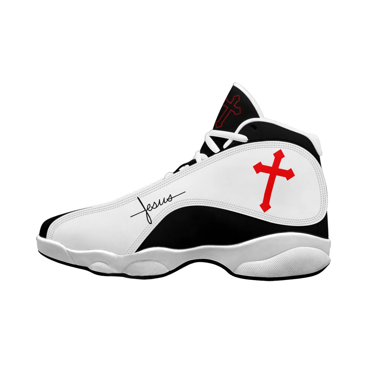 Jesus Portrait Art And Faith Basketball Shoes For Men Women - Christian Shoes - Jesus Shoes - Unisex Basketball Shoes