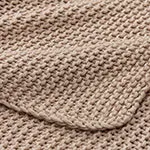 Luso Organic Cotton Merino Blanket [Beige]