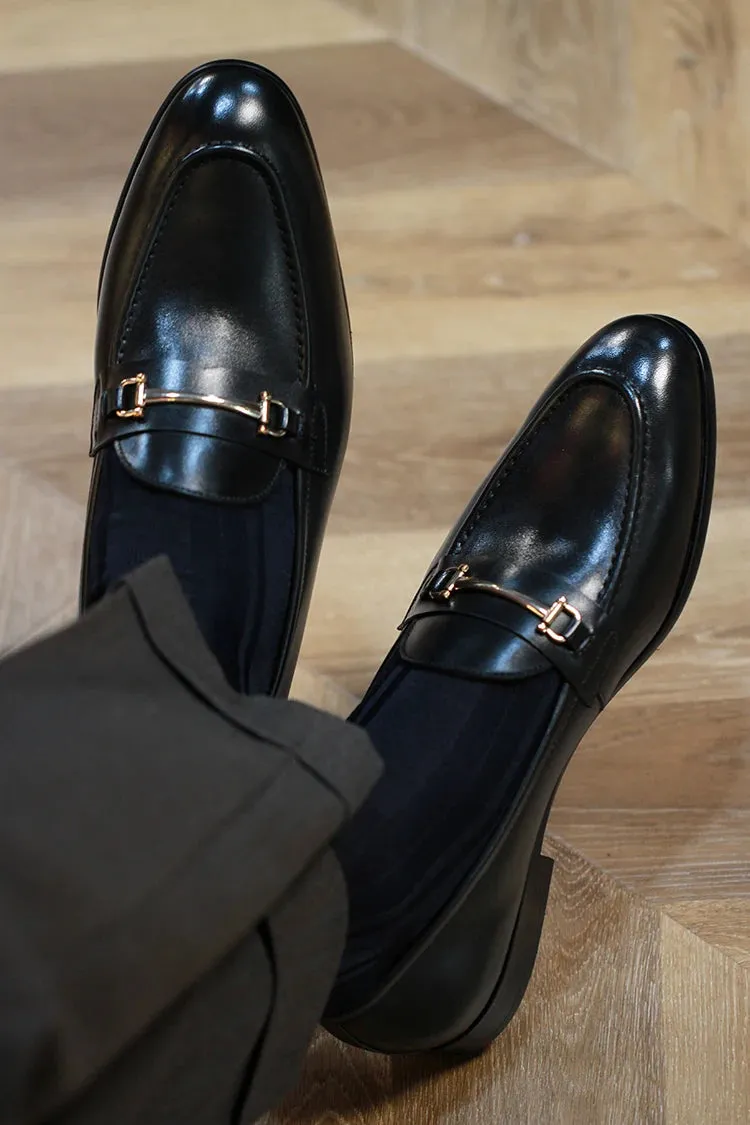 Men's Leather Horsebit Loafers