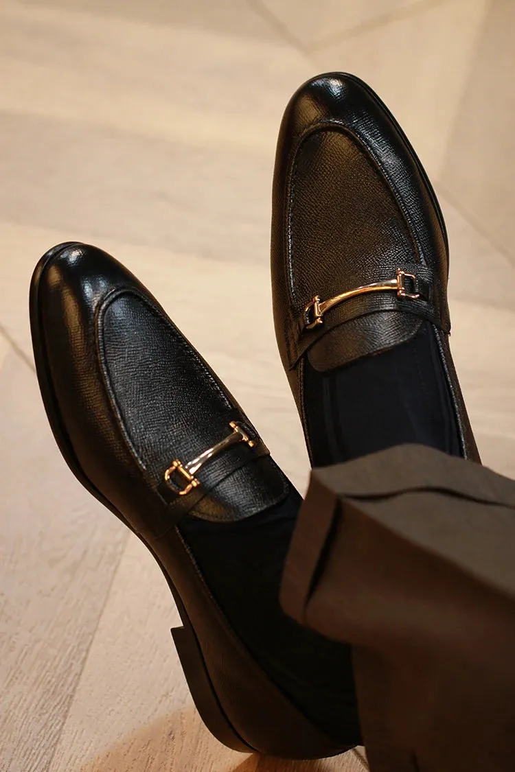 Men's Leather Horsebit Loafers