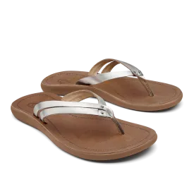 Olukai Women's Kapehe Luana / Silver - Sahara