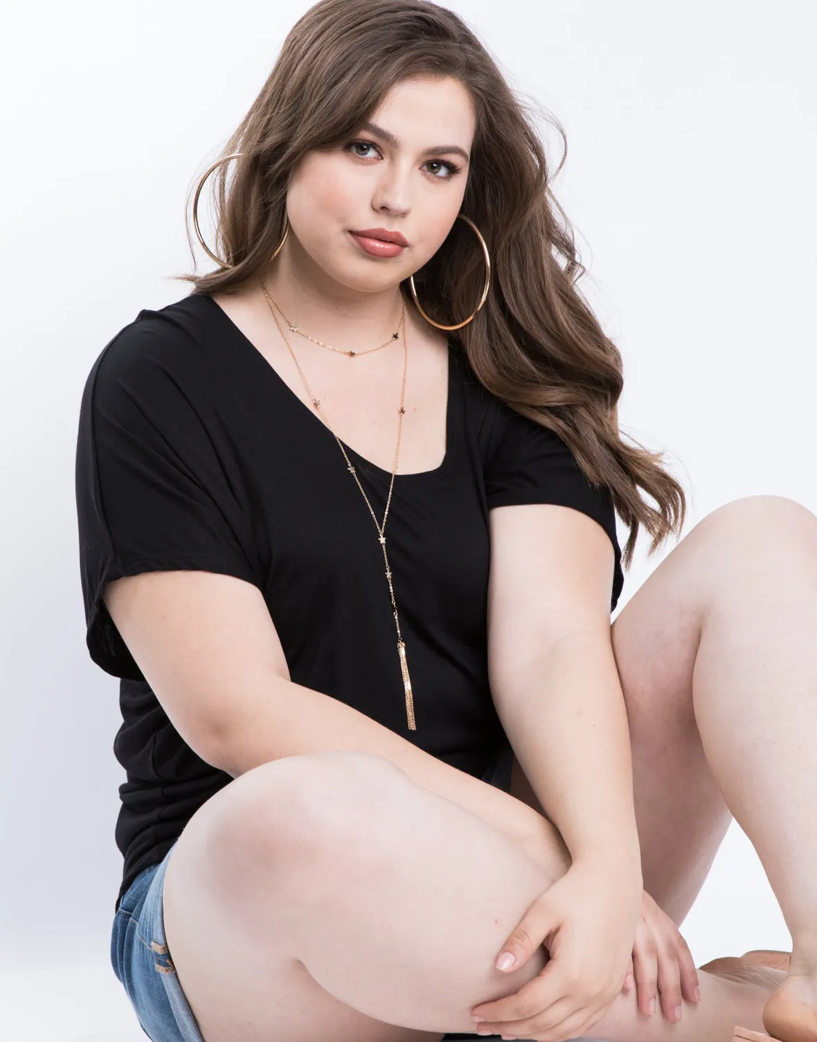 Plus Size Basic Everyday Top