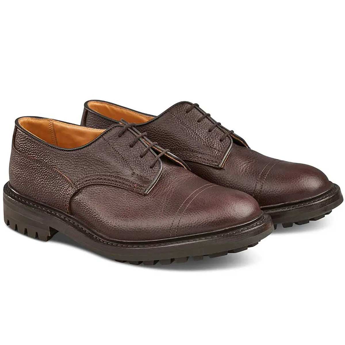 TRICKER'S Matlock Shoes - Mens - Brown Zug Grain